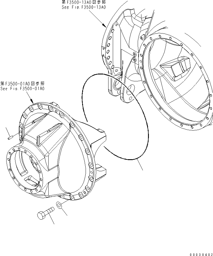 DIFFERENTIAL ASS'Y (569-22-79101) KOMATSU
