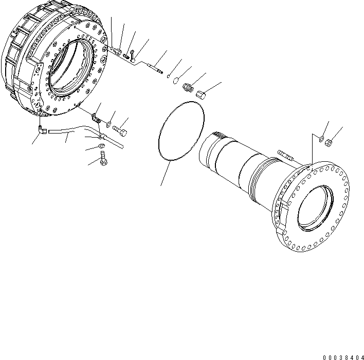 Уплотнительное кольцо круглого сечения 07002-21223 KOMATSU