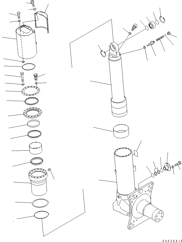 Фланец 569-50-69140 KOMATSU
