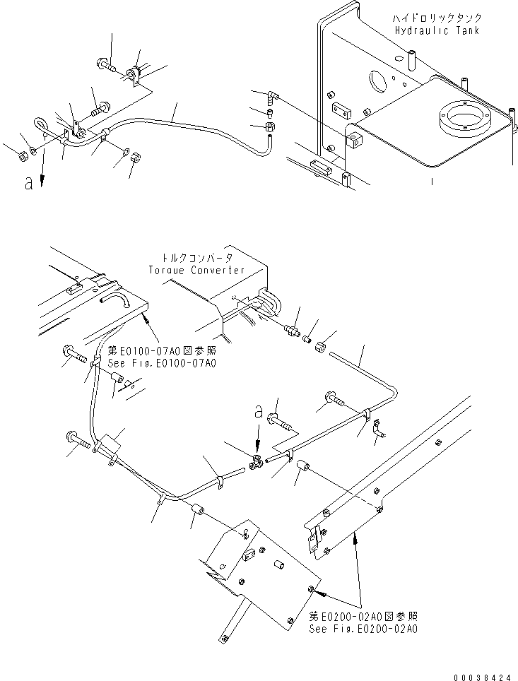 тройник 285-35-12720 KOMATSU