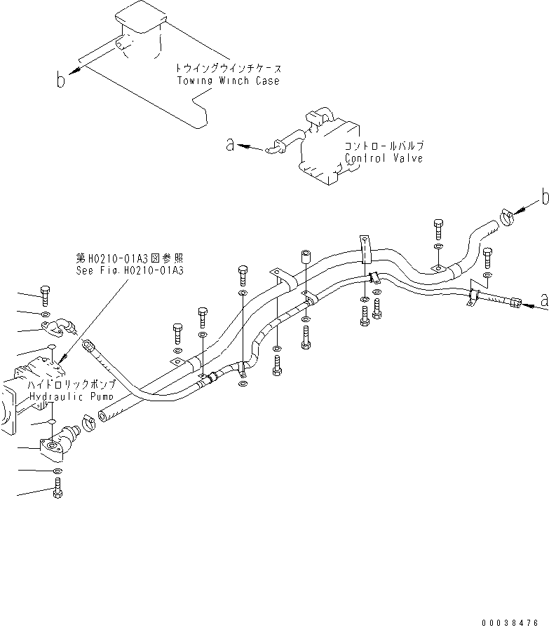 Трубка 196-916-1531 KOMATSU