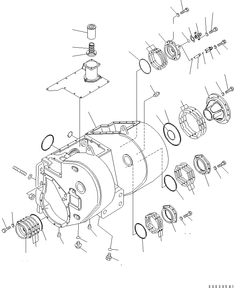 Крышка 175-916-8340 KOMATSU