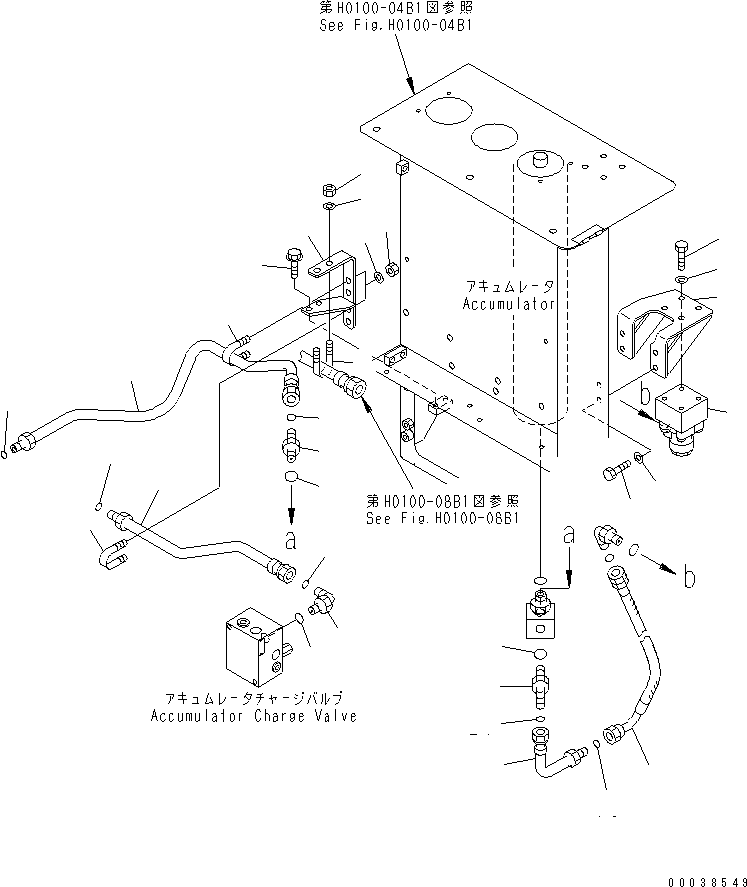 Шланг с торцевым уплотнением 02766-00504 KOMATSU