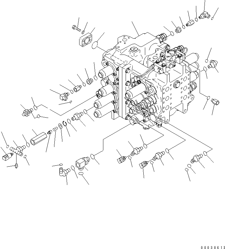 Угольник 21M-62-21740 KOMATSU