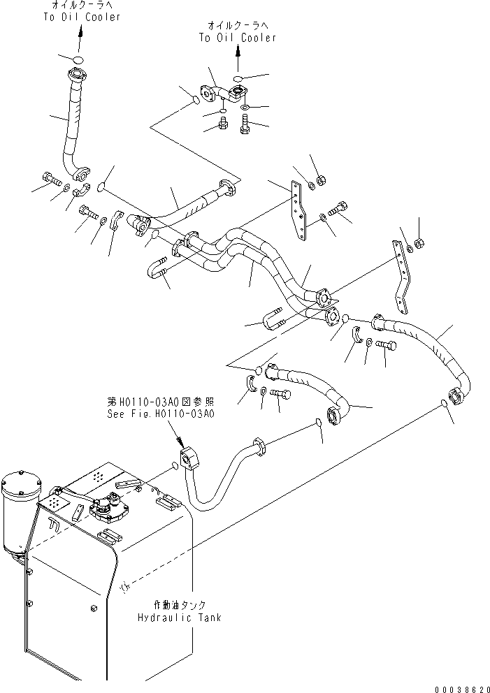 Шланг 07298-02007 KOMATSU