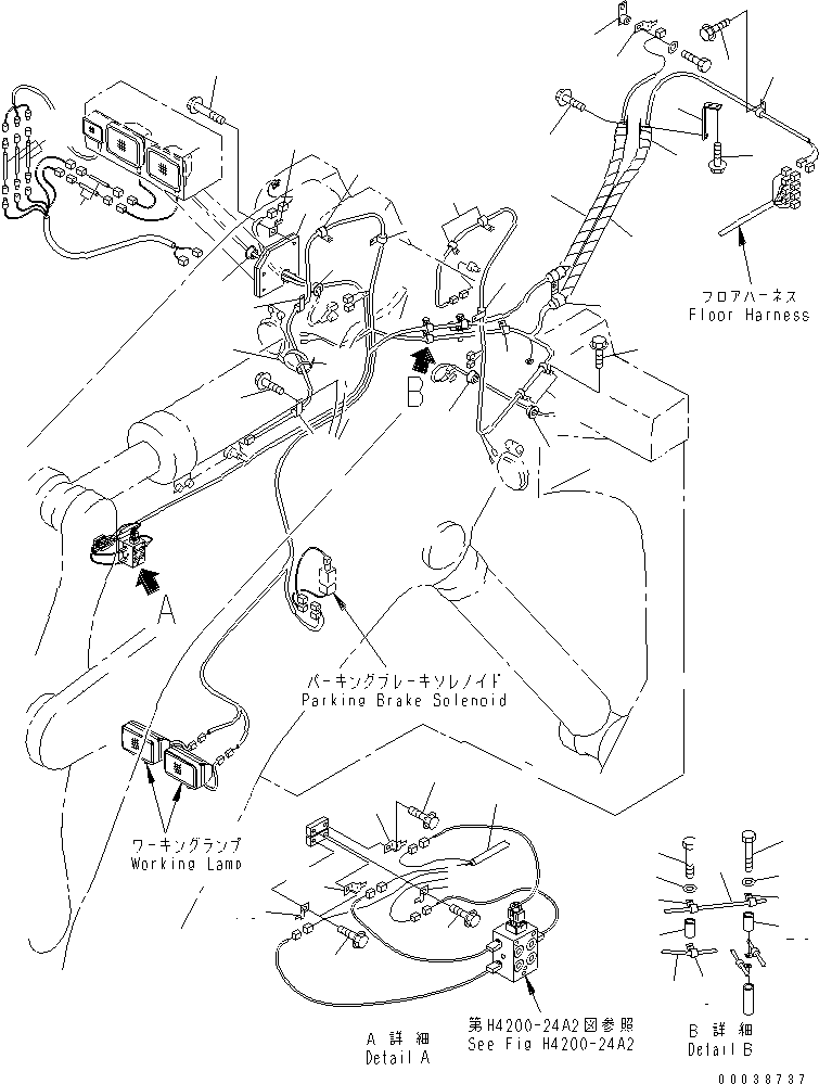 Жгут проводов 427-06-22690 KOMATSU