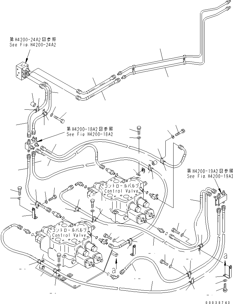 Шланг 07185-003A3 KOMATSU