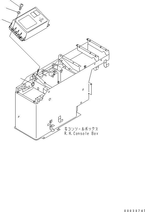 MONITOR,SUB (7823-54-7001) KOMATSU
