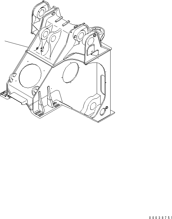 FRAME,FRONT 427-46-21462 KOMATSU