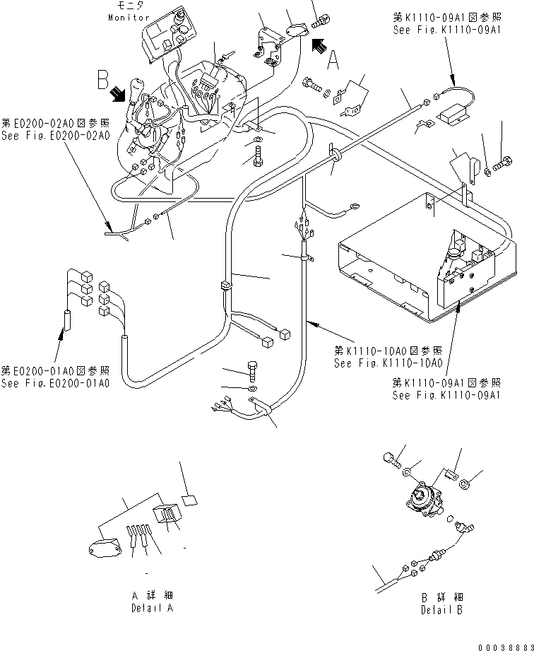 WIRING HARNESS,(FOR EC) 10S-06-21280 KOMATSU