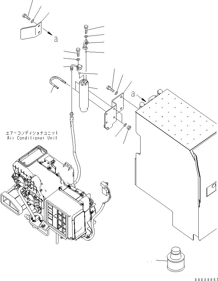 Кронштейн 21M-979-2190 KOMATSU