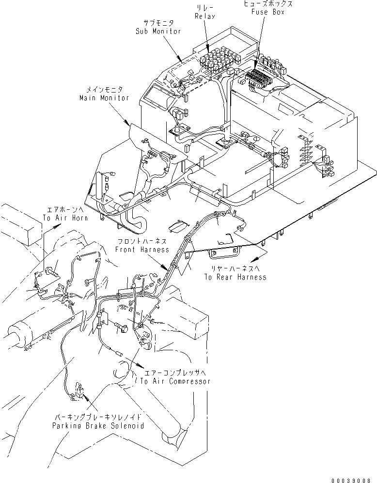 Жгут проводов 427-06-29260 KOMATSU