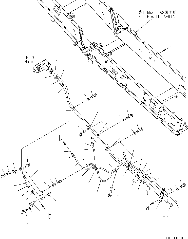 Шланг 02753-00422 KOMATSU