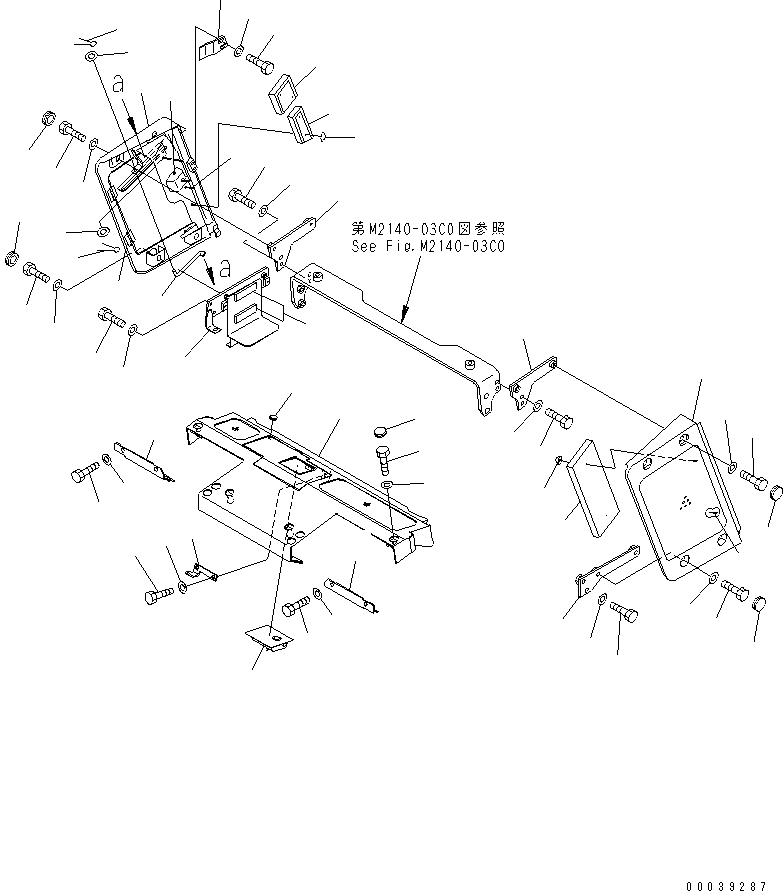 Петля (сварная) 8236-62-4390 KOMATSU
