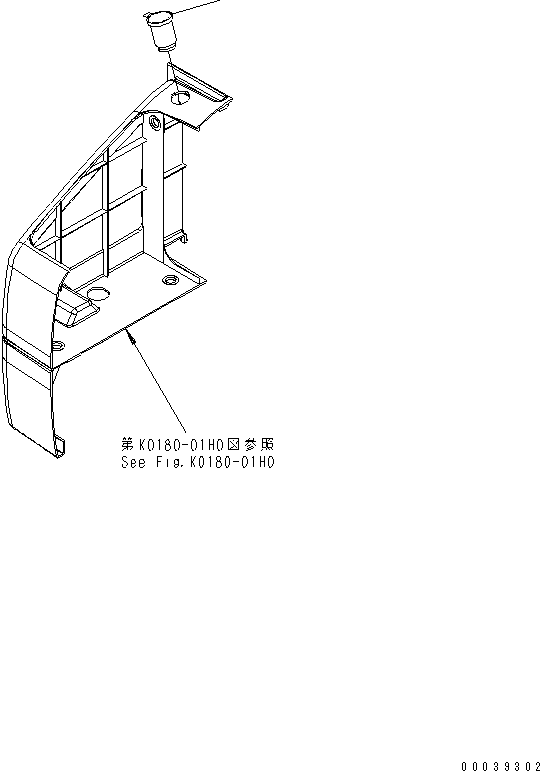 Пластина 207-00-K1770 KOMATSU