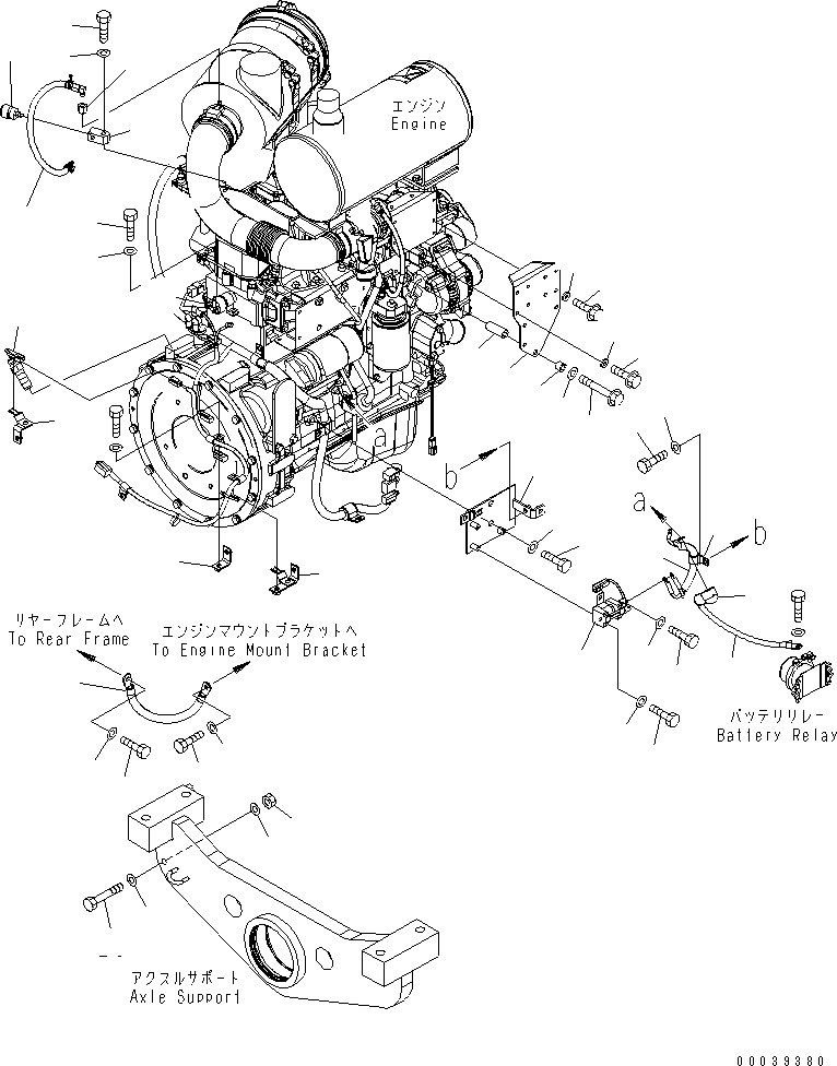Кабель 08028-AC030 KOMATSU