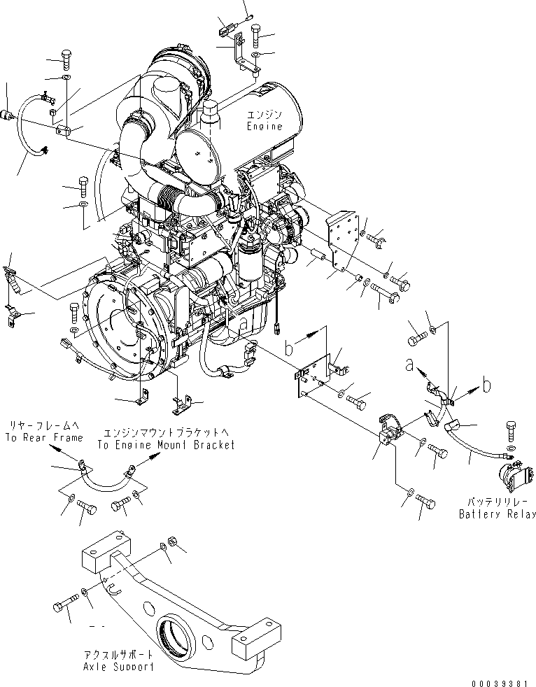 Кронштейн 416-Z21-3151 KOMATSU