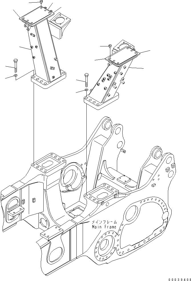 SEAL (BONDED) 17M-54-47490 KOMATSU