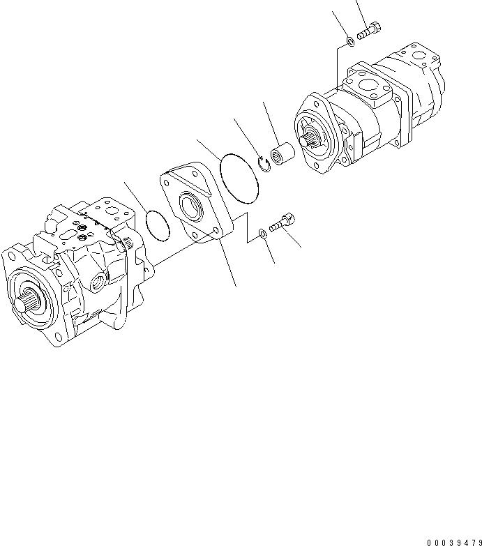 Пластина 708-1U-19120 KOMATSU