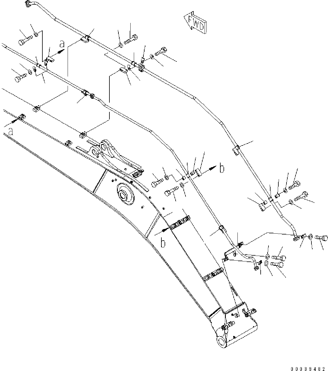 Хомут 207-62-5250 KOMATSU