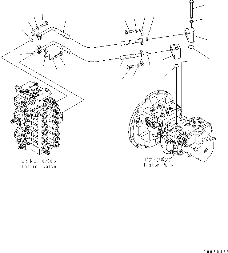 Блок 208-62-71821 KOMATSU