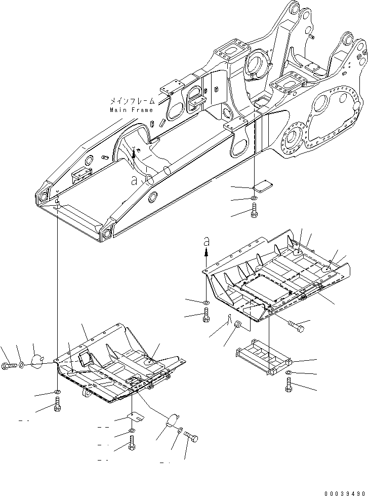 Пластина 17M-54-47660 KOMATSU