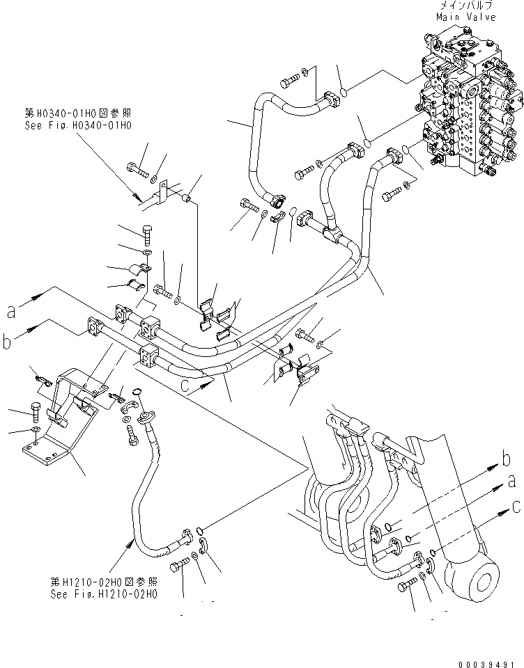 Кронштейн 208-62-72791 KOMATSU