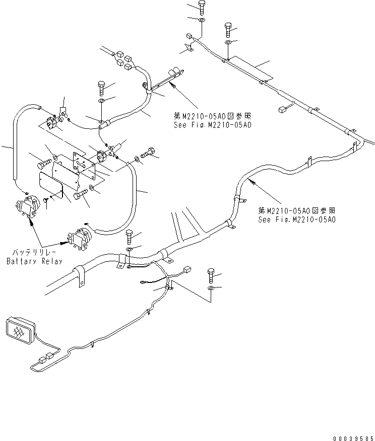 Жгут проводов 195-06-72181 KOMATSU