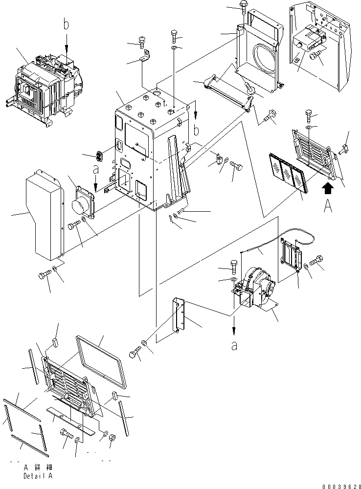 BLOWER ASS'Y (198-911-9111) KOMATSU