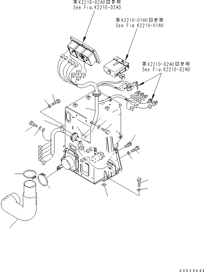 Жгут проводов 195-06-71141 KOMATSU