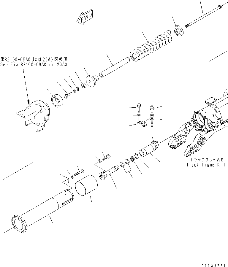 Корпус 17M-30-51401 KOMATSU