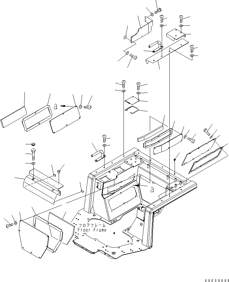 Уплотнение 17A-54-25660 KOMATSU