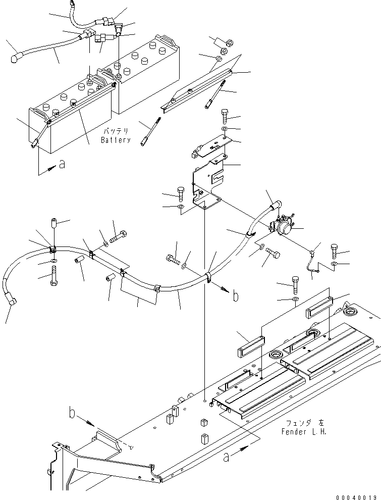 Резиновый элемент 154-54-73B90 KOMATSU