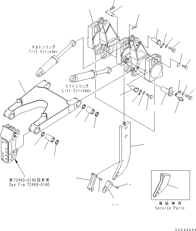BEAM 17A-78-11311 KOMATSU
