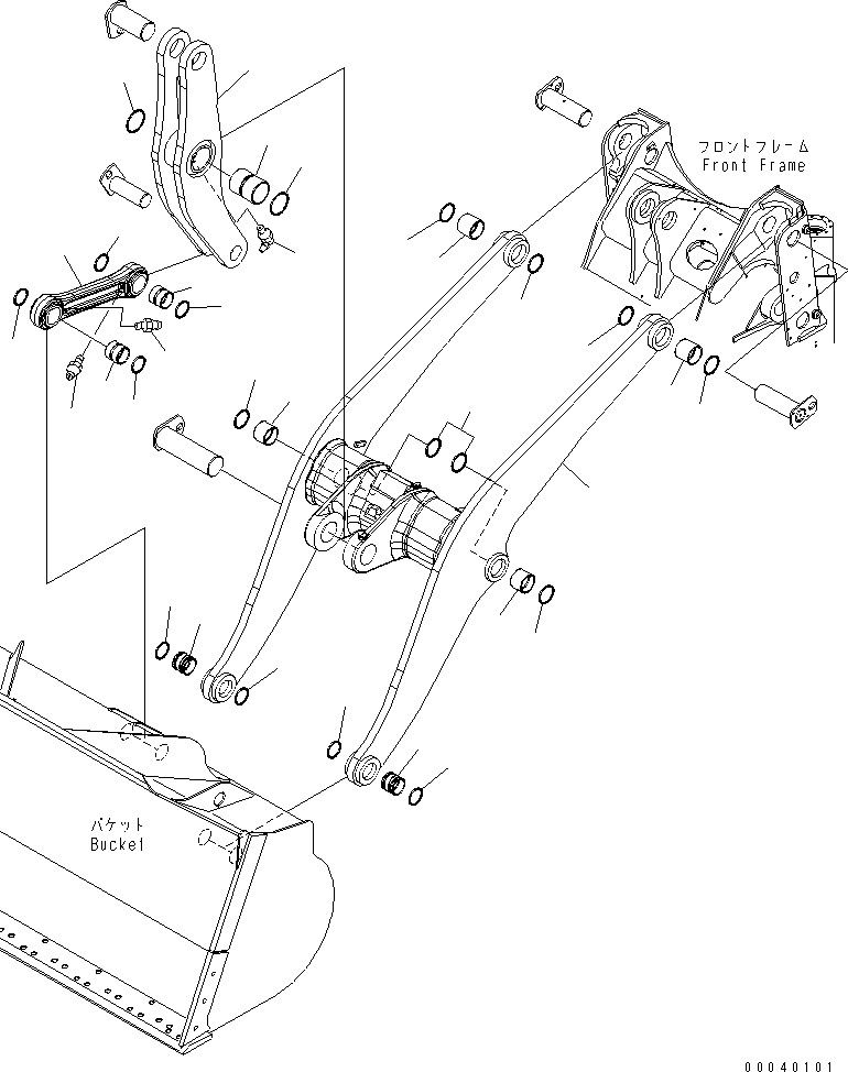 Boom Assembly 424-877-4380 KOMATSU