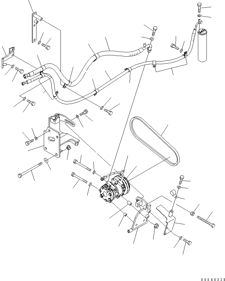 Седло сварное 175-21-41130 KOMATSU