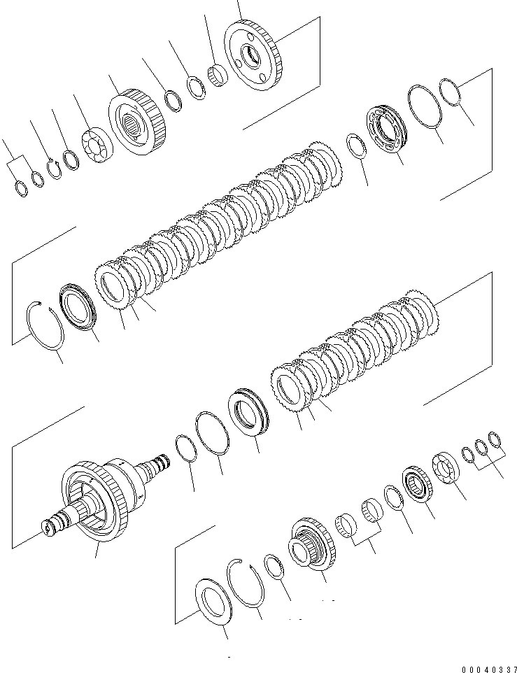 Clutch, 2nd And 3rd 714-12-32030 KOMATSU