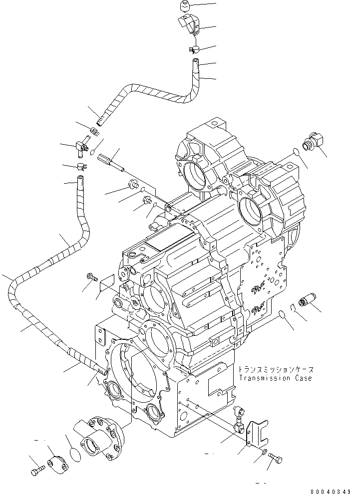Уплотнительное кольцо круглого сечения 714-12-38440 KOMATSU