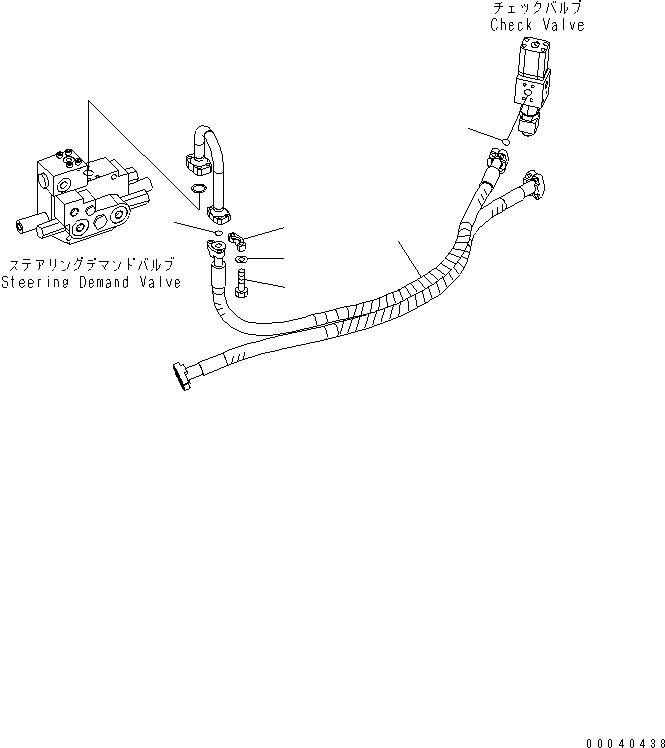 Шланг 423-62-41470 KOMATSU