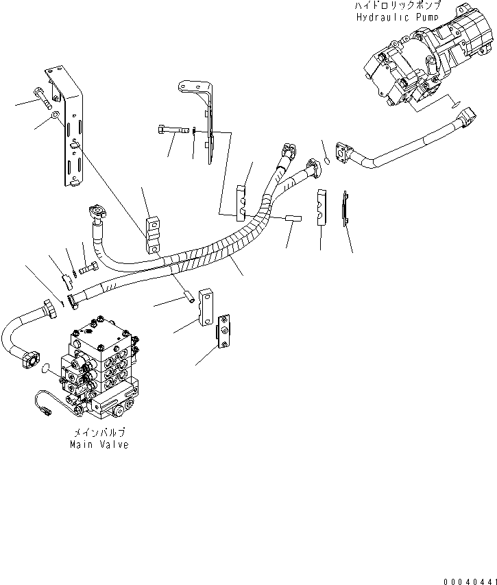 Шланг 423-62-41480 KOMATSU