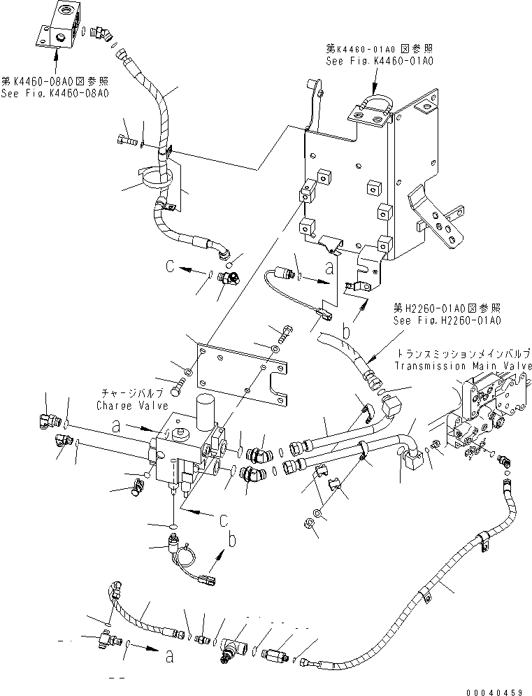 Трубка 423-43-47191 KOMATSU