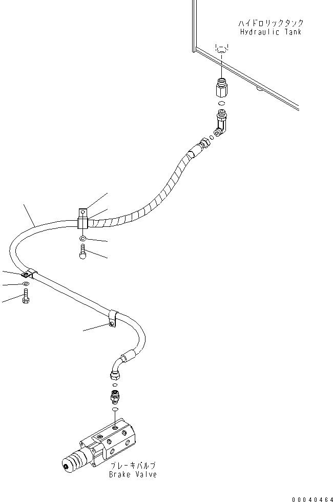 Шланг 421-43-47330 KOMATSU