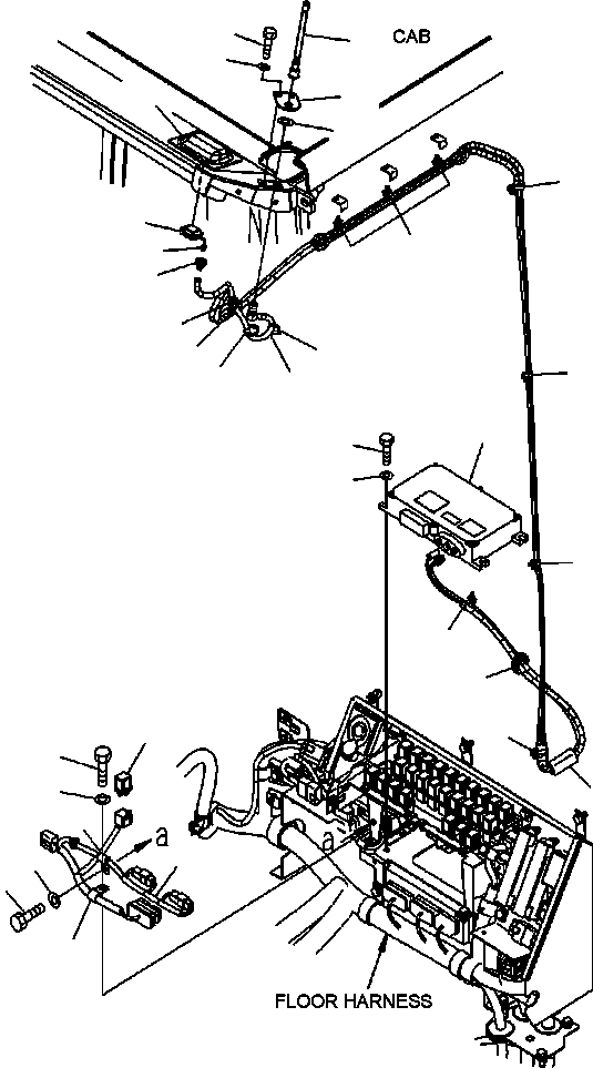 Жгут проводов 423-06-45341 KOMATSU