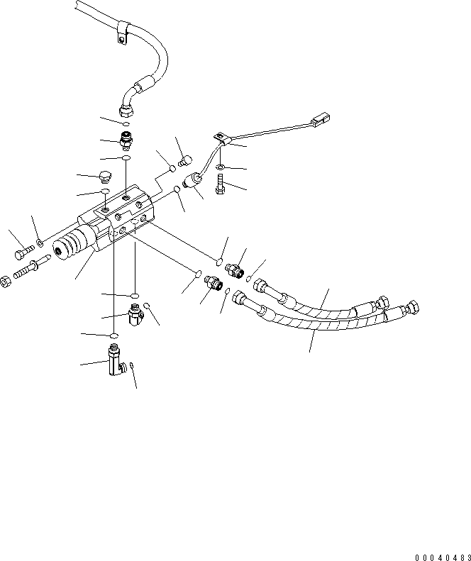VALVE ASS'Y,BRAKE (\2\421-43-47101) KOMATSU