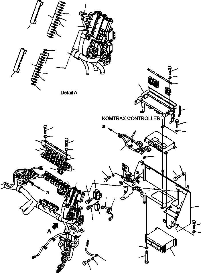 Провод массы 08028-12025 KOMATSU