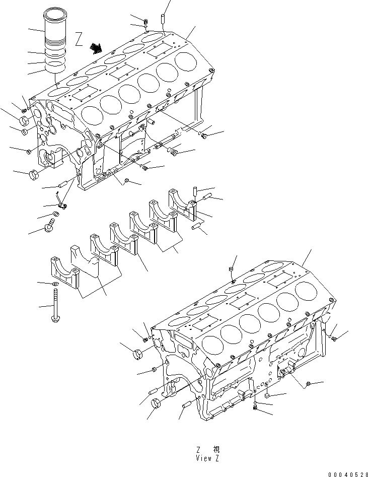 Cap, Main Metal, No.7 6215-99-4180 KOMATSU