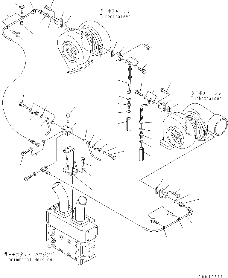 Joint, Outlet 6261-61-8680 KOMATSU