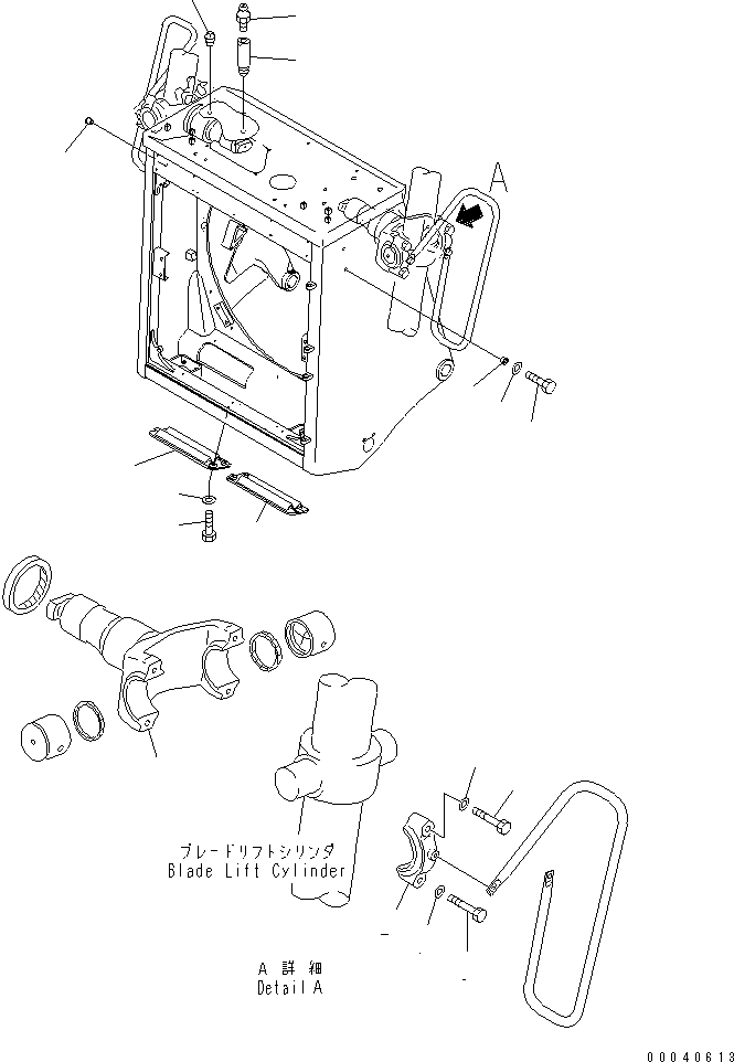 Упорное кольцо 21T-70-71410 KOMATSU