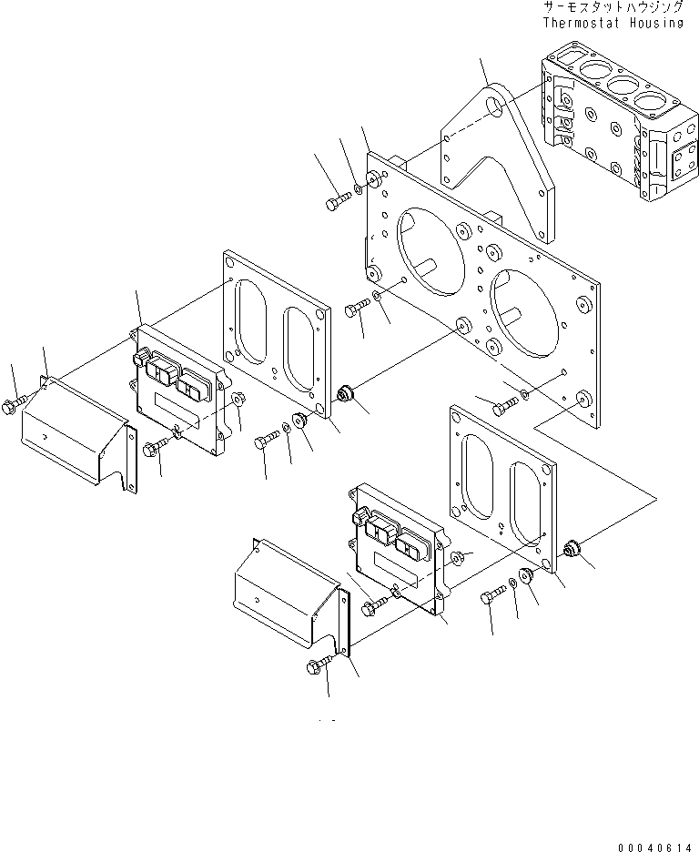 Controller Assembly, L.H. 600-464-1100 KOMATSU
