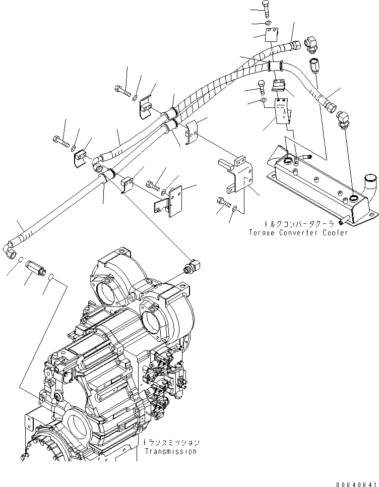 Шланг 423-62-41860 KOMATSU